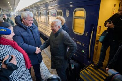 Борис Джонсон, Урсула фон дер Ляєн, Антоніу Кошта: десятки міжнародних делегацій у Києві сьогодні (фото)