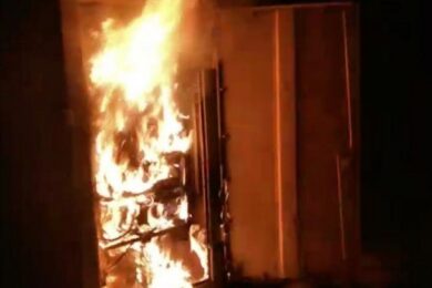 Партизани знищили електротяг у російському