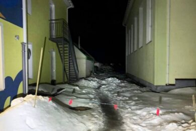 На хлопчика впала снігова брила