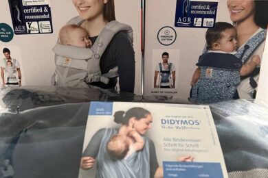 Гуманітарна допомога від Карітас у Трускавці – можна отримати ерго-рюкзак або слінг