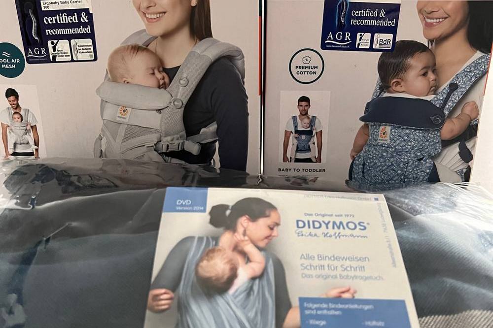 Гуманітарна допомога від Карітас у Трускавці – можна отримати ерго-рюкзак або слінг