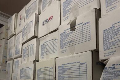 Гуманітарна допомога від ЮНІСЕФ у Краматорську – можна отримати дитячий одяг