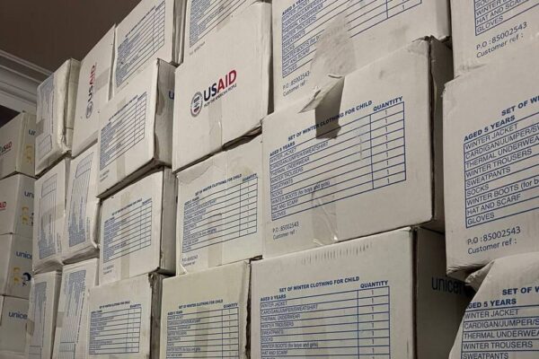 Гуманітарна допомога від ЮНІСЕФ у Краматорську – можна отримати дитячий одяг