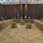 «Без зайвих очікувань»: у Женеві проходять перемовини України, Росії та США (фото)