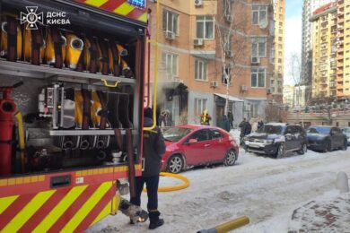 Генератор загорівся у приміщенні салону