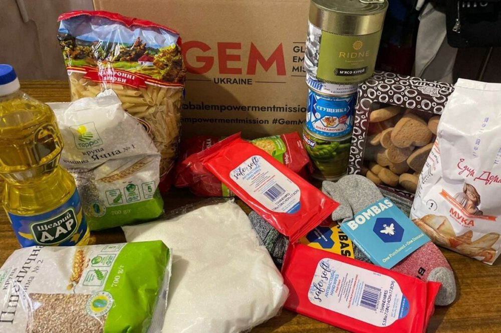 Гуманітарна допомога у Сумах від GEM - розпочинається видача продуктових наборів