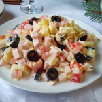 Салат з шинкою та болгарським перцем