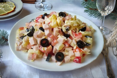 Рецепт дня: «Салат з шинкою та болгарським перцем»