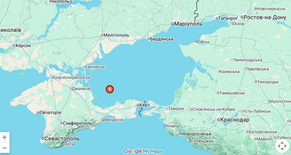 Стався землетрус в Азовському морі 2 лютого: що відомо Стався землетрус в Азовському морі 2 лютого: що відомо