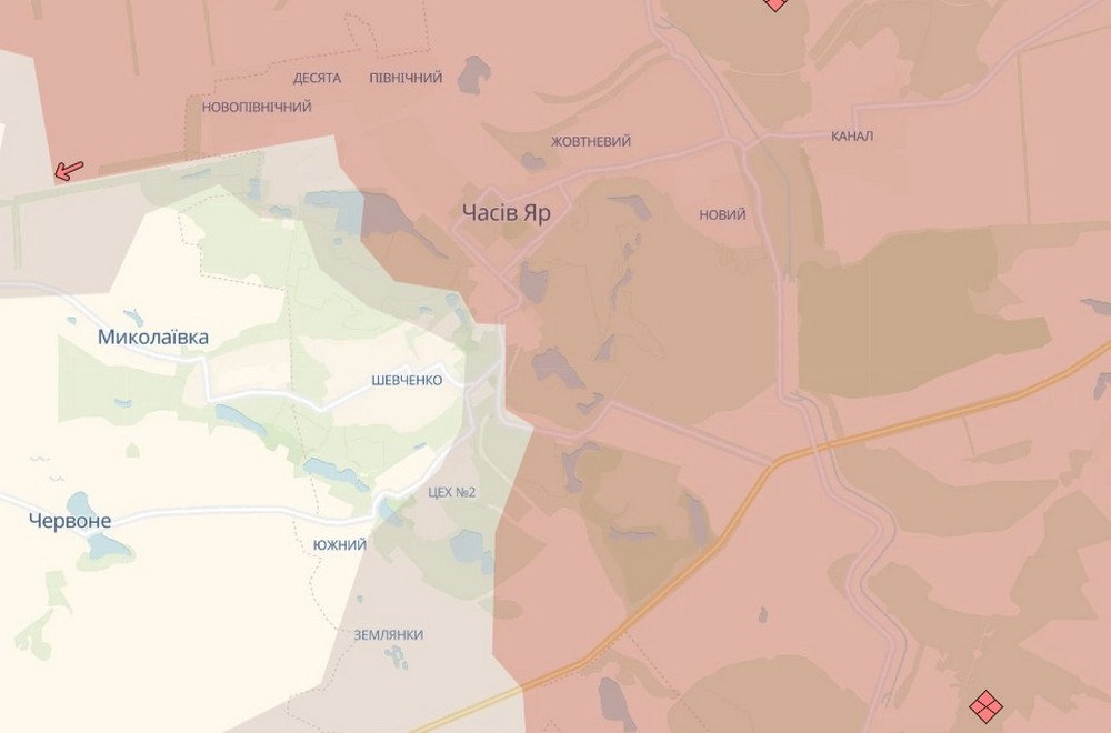 Обстановка на фронті 13 лютого: ворог просунувся біля Часового Яру, втратив 800 солдатів за добу Обстановка на фронті 13 лютого: ворог просунувся біля Часового Яру, втратив 800 солдатів за добу