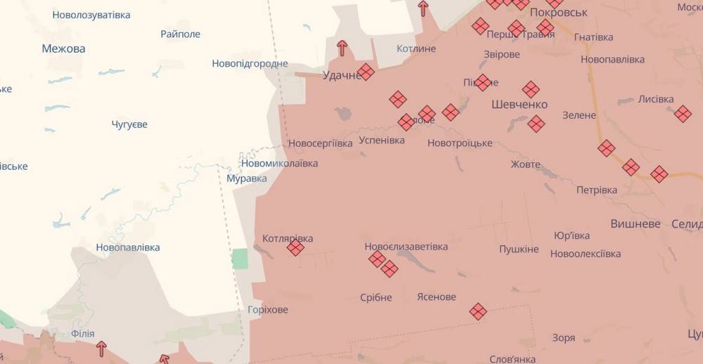 Інформація від DeepState Інформація від DeepState