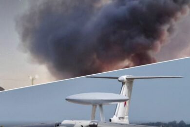 Уражено літак А-50 у РФ, а також об’єкти ворога на ТОТ Запоріжжя і Луганщини – Генштаб ЗСУ