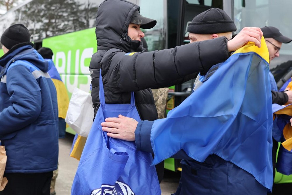 Відбувся обмін військовополоненими: фото