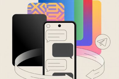 Как изменить фон и тему чата в Telegram