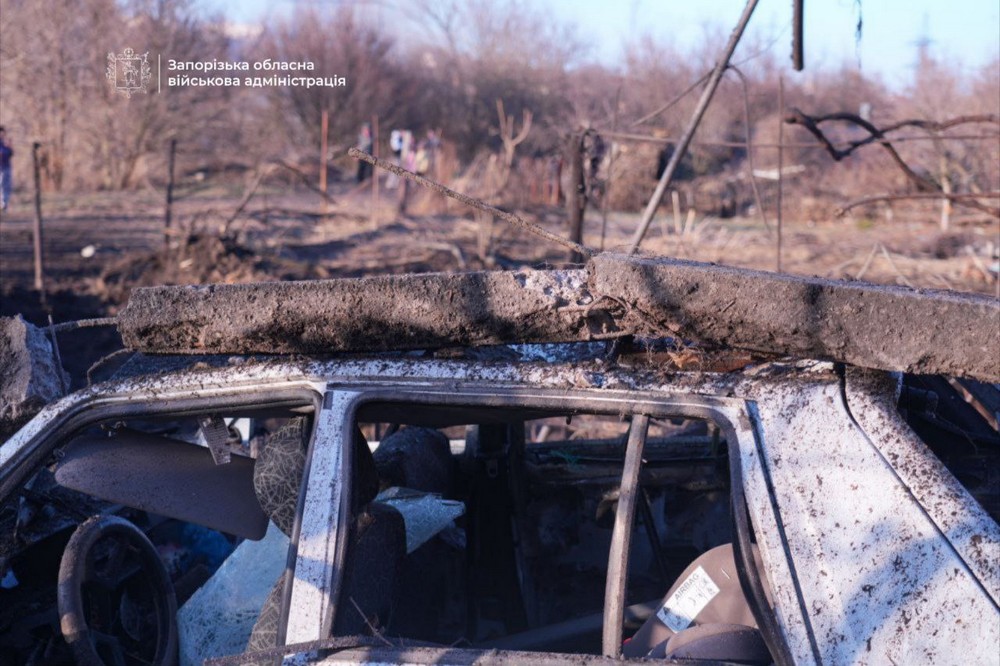 Окупанти атакували КАБами Запоріжжя 11 березня 2
