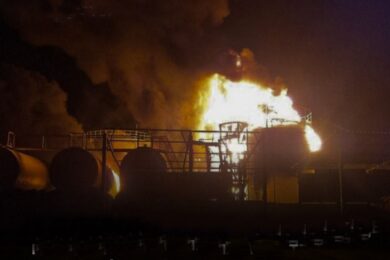 Уражено склади ПММ, станцію РЕБ,