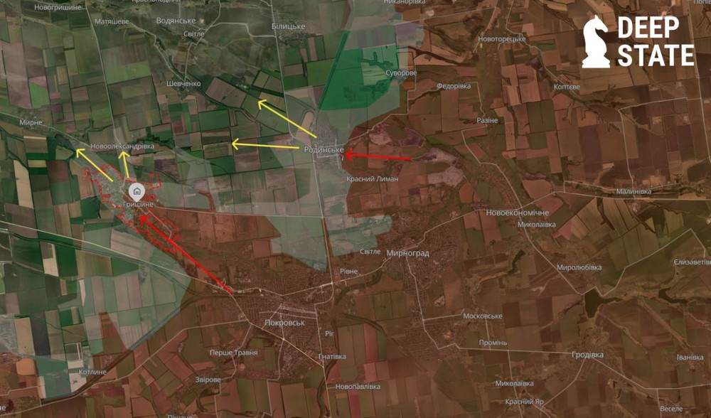Ситуація в районі Покровсько-Мирноградської агломерації
