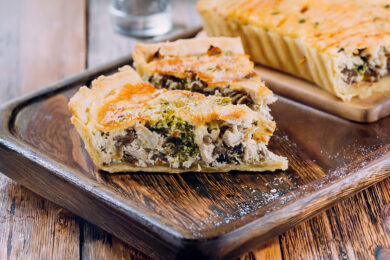Рецепт дня: «Відкритий пиріг із броколі»