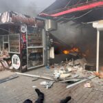 Десятки вбити і поранених, серед них діти: росіяни вдарили по ринку у Нікополі і обстріляли будинок у районі (фото)