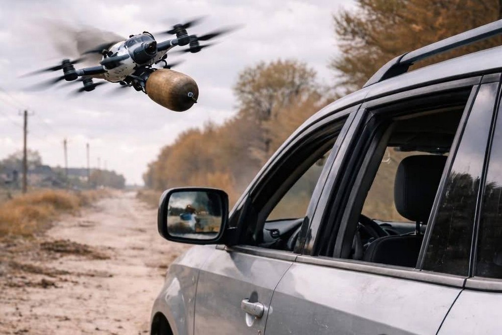 Як захиститися від ворожих дронів водіям авто на прифронтових територіях: інструкція, важливі правила і поради