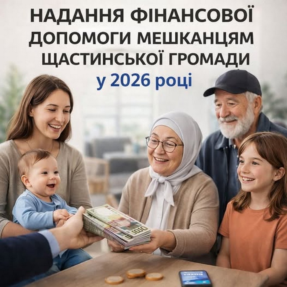 Грошова допомога для мешканців Щастинської громади: які програми діють у 2026 році