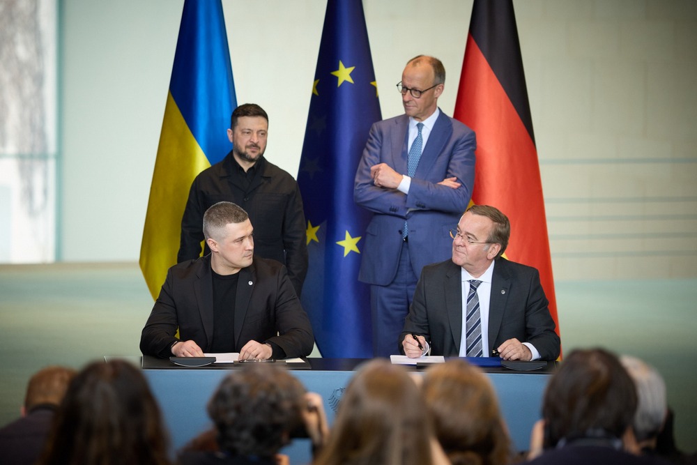 Україна та Німеччина підписали угоду щодо обміну оборонними даними - подробиці 1 Україна та Німеччина підписали угоду щодо обміну оборонними даними - подробиці