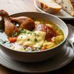 Рецепт дня: «Суп з копченою куркою та плавленим сиром»