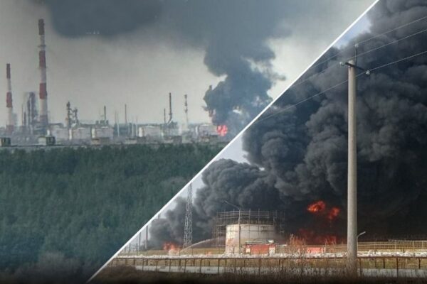 Уражено чотири об’єкти нафтопереробної галузі РФ та низку ворожих об’єктів на ТОТ Запоріжжя і Донеччини