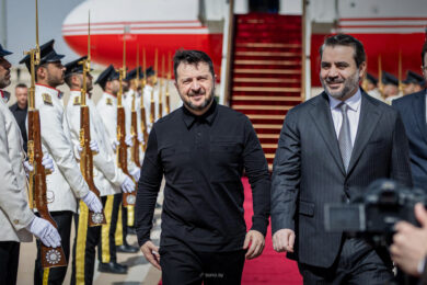 Історичний візит: Зеленський прибув до Сирії на переговори – що відомо