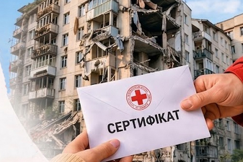 Гуманітарна допомога у Тернополі – можна отримати сертифікати від Червоного Хреста