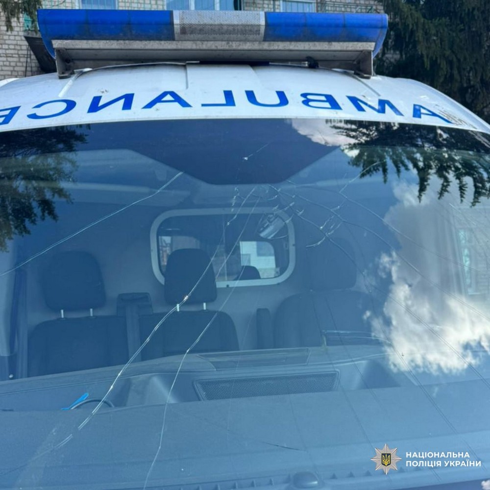 Ворог атакував «швидку» з пораненими у Золочівській громаді на Харківщині