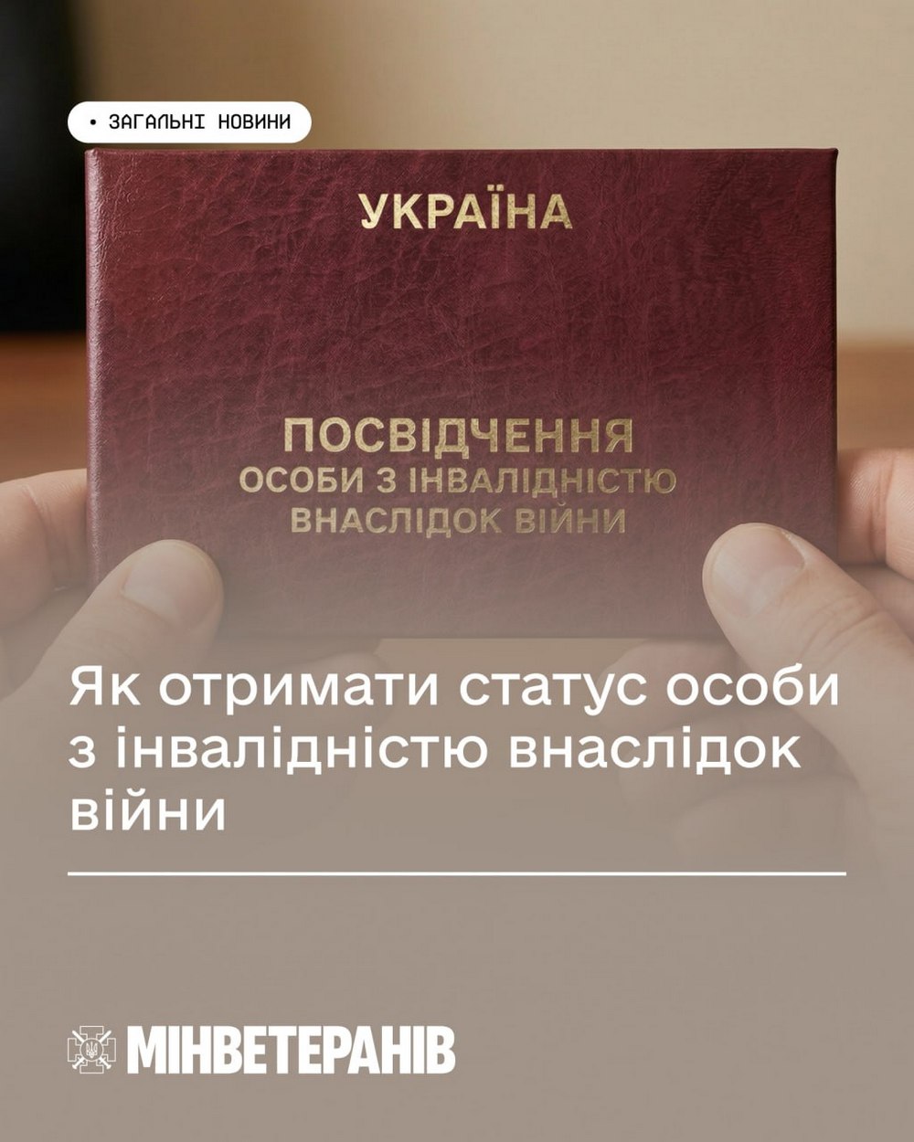 Як отримати статус особи з інвалідністю внаслідок війни – все, що треба знати