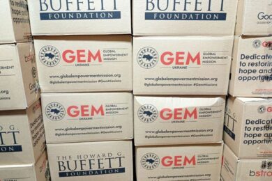 Гуманітарна допомога на Дніпропетровщині від GEM – видаватимуть продуктові набори