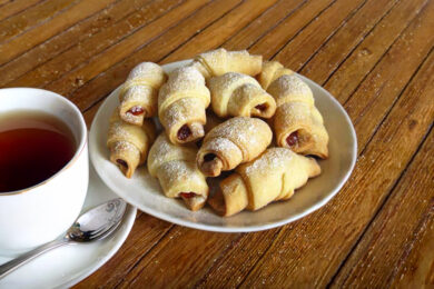 Рецепт дня: «Рогалики з повидлом»