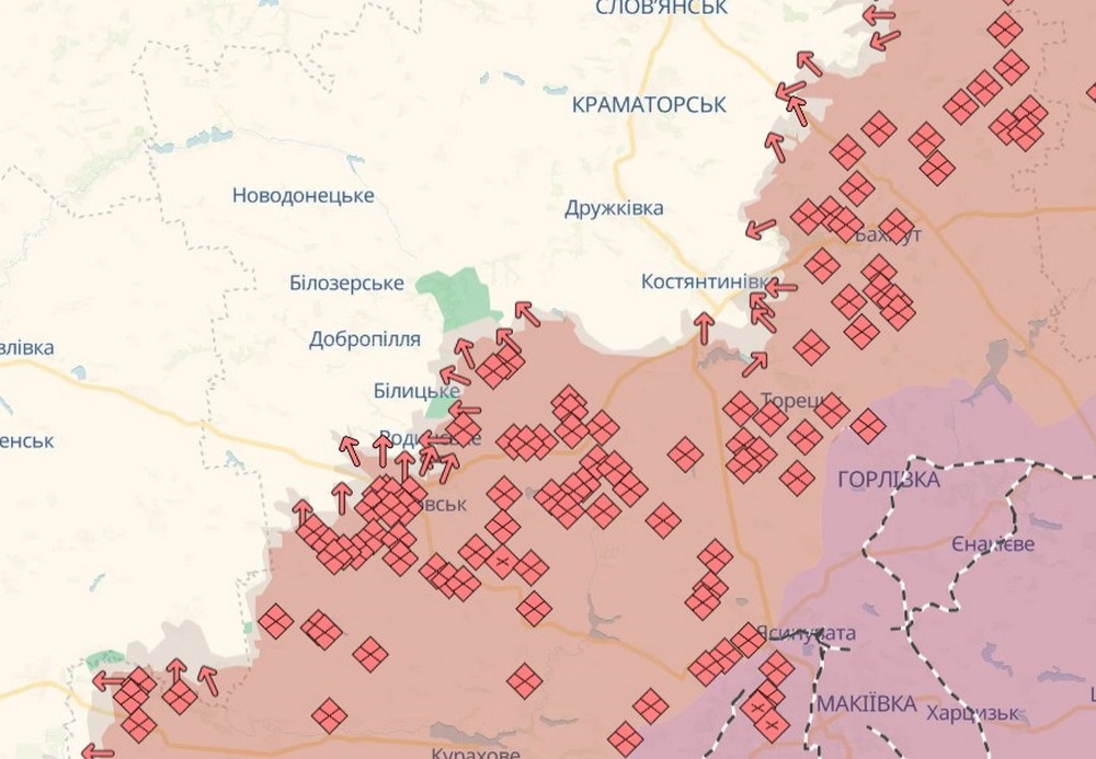 Війна в Україні 2 квітня: ворог просунувся на Харківщині і Донеччині, втратив 1 300 солдатів за добу
