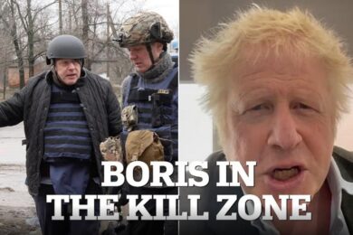 Борис Джонсон побував на Запорізькому напрямку фронту і заявив, що Україна переможе