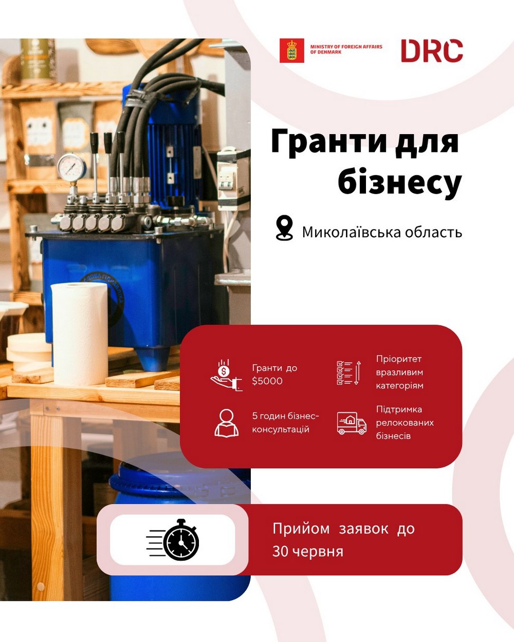 Грошова допомога на Миколаївщині від Данської ради - хто може отримати до 5 000 доларів
