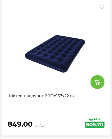 Акція 7 днів АТБ маркет 2026578524 91
