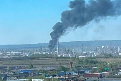 Втретє уражено Пермський НПЗ -