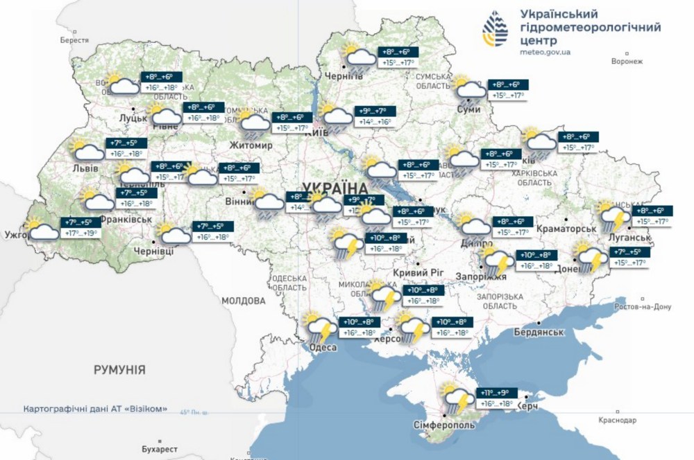 погода в Україні