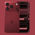 red iphone 18 pro image leak