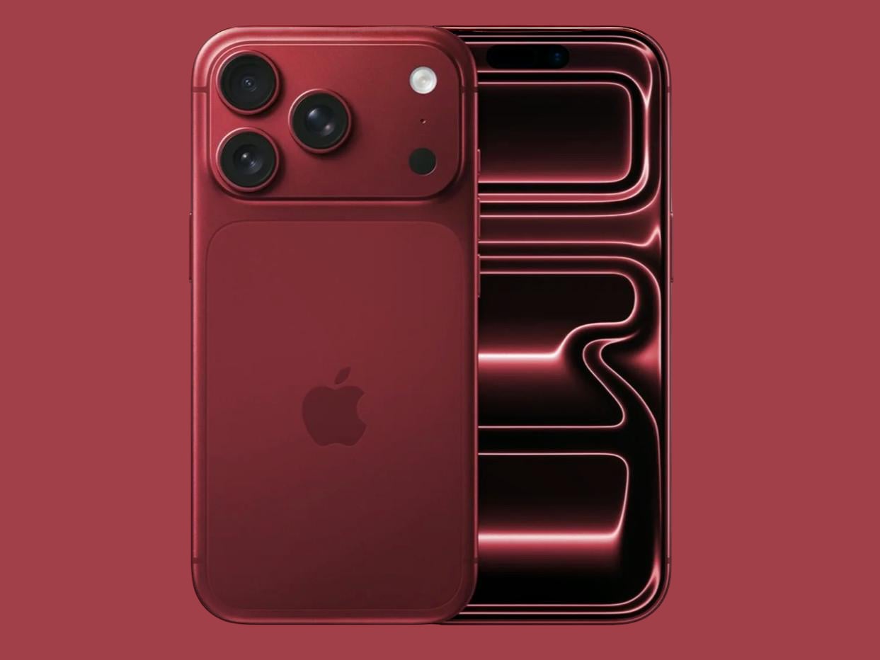 red iphone 18 pro image leak