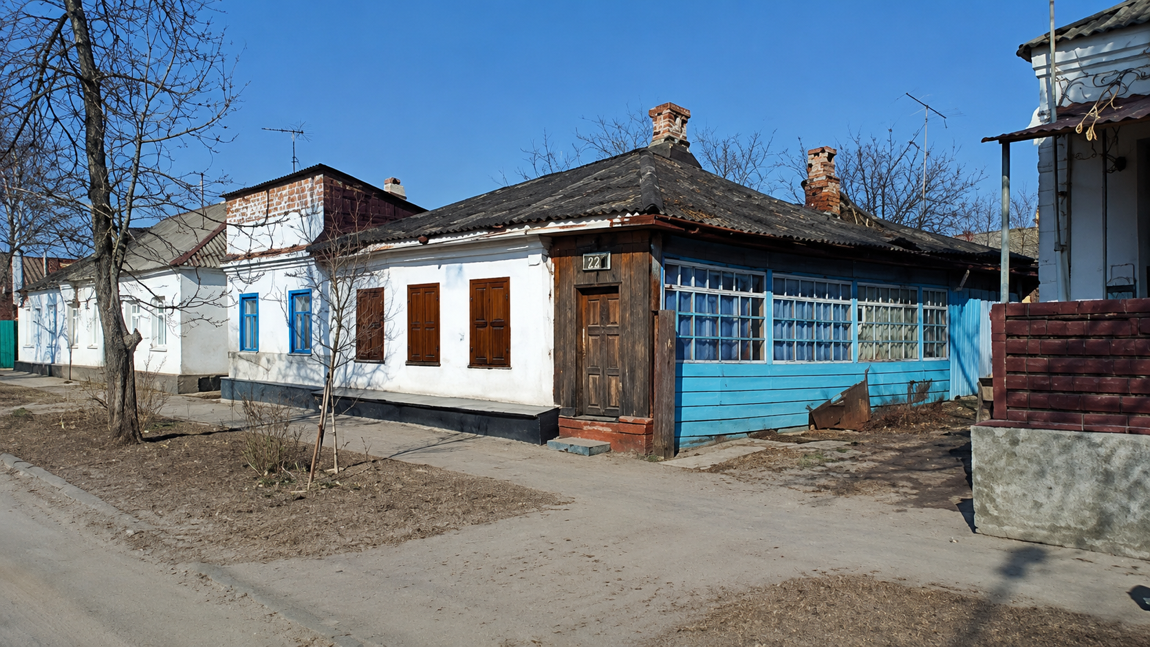 Хата у Полтаві де народився Патріарх