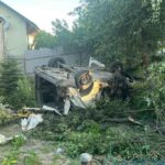 Вбив матір, тікав від поліції