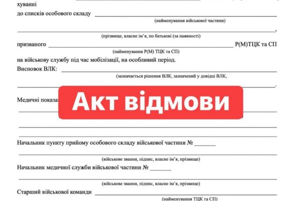 Важливо для мобілізованих! Якщо вас призвали, але не зарахували до особового складу