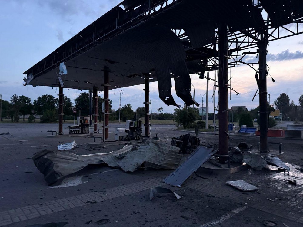 Фото наслідків атаки на Дніпропетровщину