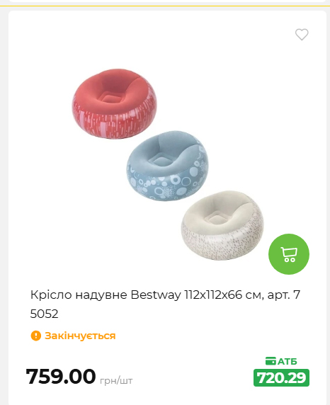 Акція 7 днів АТБ маркет 2026618113127 113
