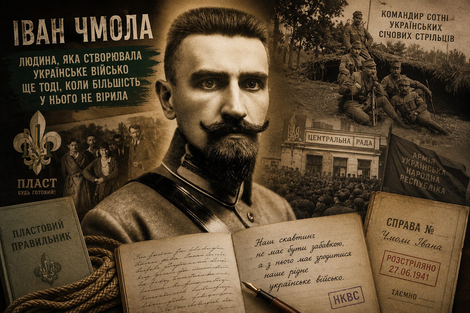Постать дня. Іван Чмола — людина, яка створювала українське військо ще тоді, коли більшість у нього не вірила 1 Постать дня. Іван Чмола — людина, яка створювала українське військо ще тоді, коли більшість у нього не вірила