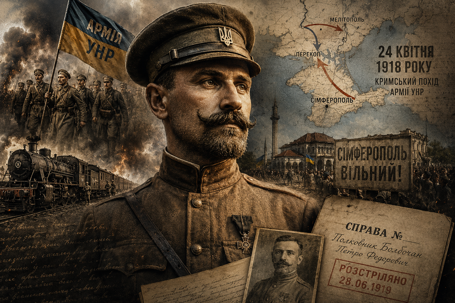 Постать дня. Петро Болбочан — полковник, який звільнив Крим, але був розстріляний своїми 1 Постать дня. Петро Болбочан — полковник, який звільнив Крим, але був розстріляний своїми