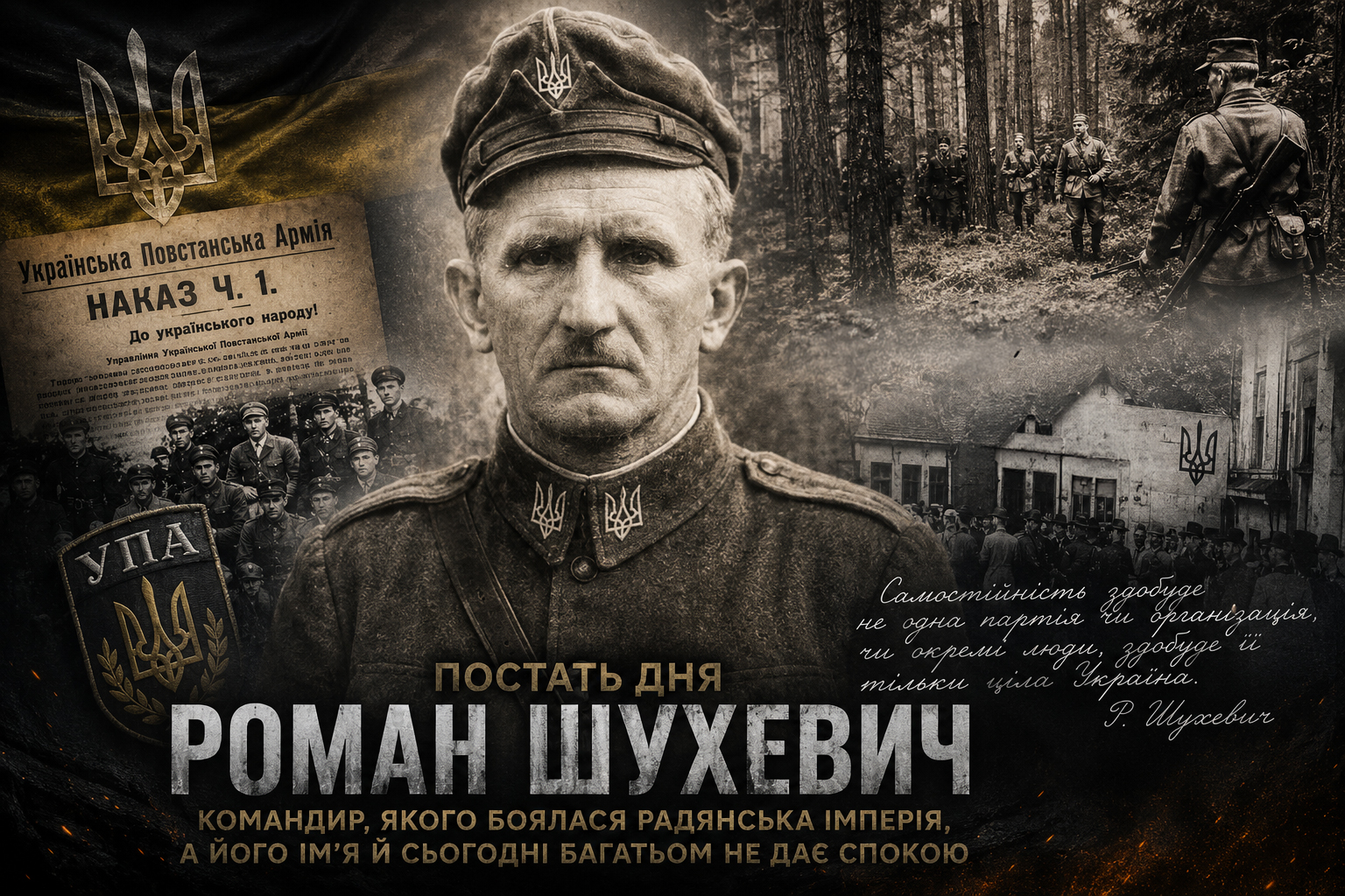 Постать дня. Роман Шухевич. Командир, якого боялася радянська імперія, а його ім'я й сьогодні багатьом не дає спокою